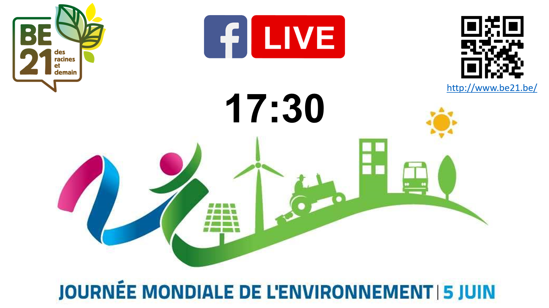 Journée Mondiale de l’Environnement – Live Facebook